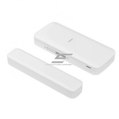 Bezprzewodowy magnetyczny czujnik otwarcia drzwi/okien | natynkowy | 52mm | biały | Hikvision DS-PDMCS-EG2-WE AX PRO 1