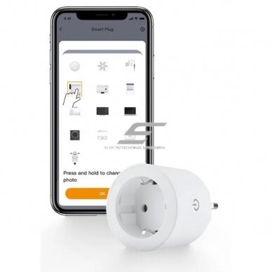 Умная | Беспроводная электрическая розетка | 10A | 230V | Белая | Wi-Fi | Bluetooth | CE1P IMOU 3 Умная | Беспроводная электрическая розетка | 10A | 230V | Белая | Wi-Fi | Bluetooth | CE1P IMOU 3