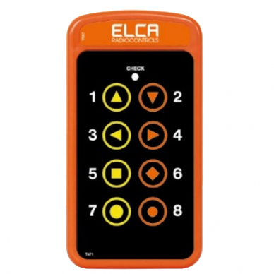 Wireless crane control remote | with 8 buttons | 1-speed | rechargeable | IP67 1 Wireless crane control remote | with 8 buttons | 1-speed | rechargeable | IP67 1