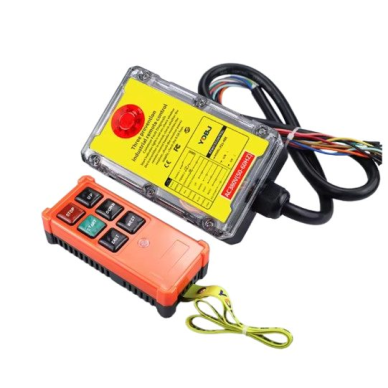 Wireless crane remote control | 4 buttons + START/STOP | 1 speed | 868 MHz | 12–440 V AC/DC | IP65 | ES-F21-4SE 1