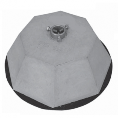 Podstawa betonowa do piorunochronów | 9 kg | 16-18mm | MJPB9