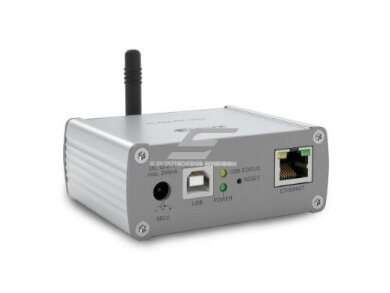 Bevielė valdymo stotis | 230VAC (12VDC) | 868MHz | RJ45 | 100Mbps | 90x65x52mm | IP20 | GATEWAY | iNELS RF | eLAN-RF-003