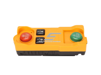Atsarginis kranų pulto siųstuvas | 2 mygtukai + START/STOP | 433 MHz | be imtuvo | AK-C211009 1