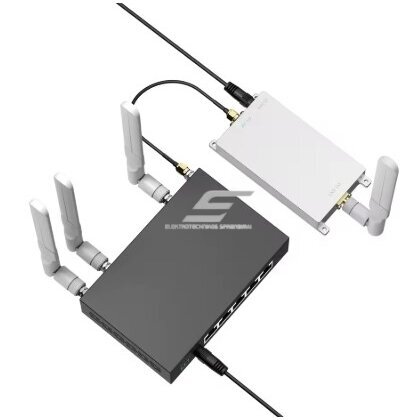 Divvirzienu sakaru pastiprinātājs droniem | Bezvadu signāla atkārtotājs | 20W | 12-24V | 5GHz | WiFi 3 Divvirzienu sakaru pastiprinātājs droniem | Bezvadu signāla atkārtotājs | 20W | 12-24V | 5GHz | WiFi 3