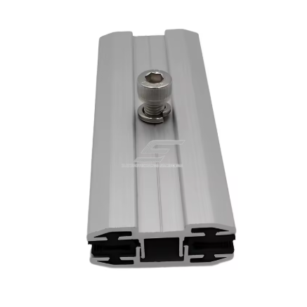 Päikesepaneelide kinnituse otsaklamber | 60 mm | alumiinium | anodeeritud | katustele 1 Päikesepaneelide kinnituse otsaklamber | 60 mm | alumiinium | anodeeritud | katustele 1