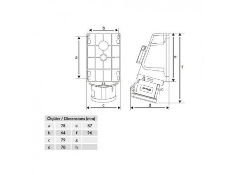 Pramoninis skydelis | dėžutė su kištukiniais lizdais 1x230V + 1x16A 5P | kampinis | hermetinis | garažams | komercinėms patalpoms | IP44 | Bemis | BC1-1505-2537 | 8698523909126 1 Pramoninis skydelis | dėžutė su kištukiniais lizdais 1x230V + 1x16A 5P | kampinis | hermetinis | garažams | komercinėms patalpoms | IP44 | Bemis | BC1-1505-2537 | 8698523909126 1