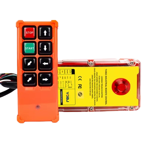 Wireless crane remote control | 6 buttons + START/STOP | 1 speed | 868 MHz | 24–440 V AC/DC | ES-F21-E1B(H) 1 Wireless crane remote control | 6 buttons + START/STOP | 1 speed | 868 MHz | 24–440 V AC/DC | ES-F21-E1B(H) 1