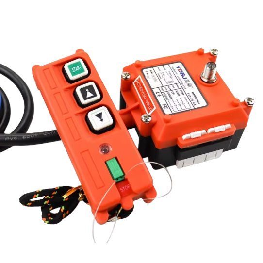 Bezprzewodowy pilot do suwnicy | 2 przyciski + START, klucz magnetyczny | 1 prędkość | 24–440 V AC/DC | IP65 | EL-F21-2S-TX 2