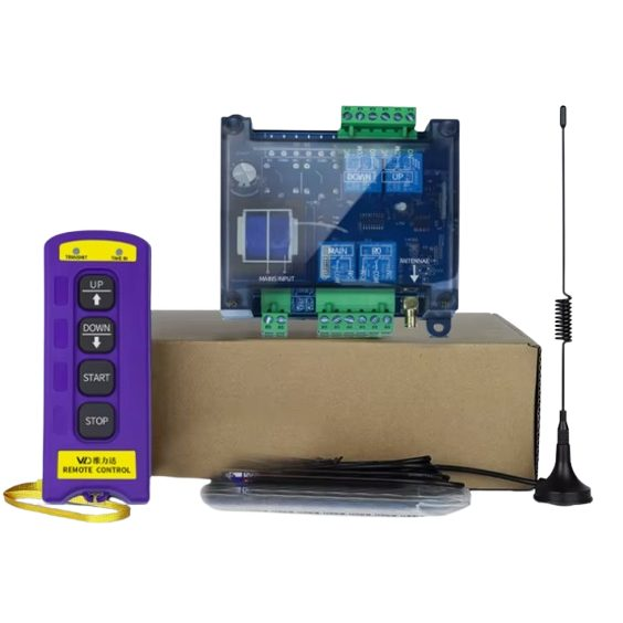 Wireless crane remote control | 2 buttons + START/STOP | 1 speed | 868 MHz | 230 V AC | modular receiver | ES-LD-BC2 4 Wireless crane remote control | 2 buttons + START/STOP | 1 speed | 868 MHz | 230 V AC | modular receiver | ES-LD-BC2 4