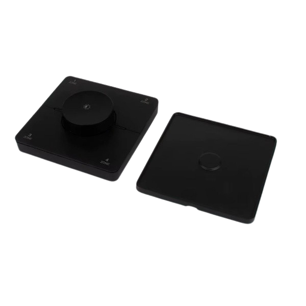 Wireless LED lighting dimmer controller | dimmer | brightness and color temperature control | CCT | 86x86mm | 4 zones | 2.4 GHz | black 2 Wireless LED lighting dimmer controller | dimmer | brightness and color temperature control | CCT | 86x86mm | 4 zones | 2.4 GHz | black 2