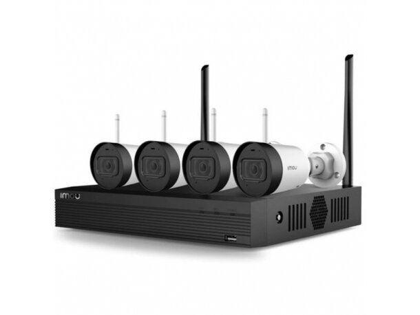 Vaizdo stebėjimo IP kamerų komplektas | 4 Bullet kameros 2MP | 1TB įrašymo įrenginys | IP67 | Wi-Fi | NVR1104HS-W-4KS2/4 | IMOU | 6939554992384 Vaizdo stebėjimo IP kamerų komplektas | 4 Bullet kameros 2MP | 1TB įrašymo įrenginys | IP67 | Wi-Fi | NVR1104HS-W-4KS2/4 | IMOU | 6939554992384