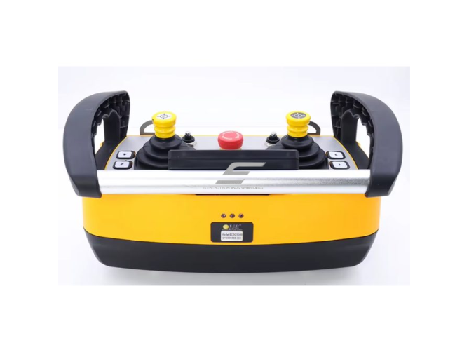 Belaidis kranų valdymo pultas | 2 joystick + 4 mygtukai | proporcinis | 315 MHz | imtuvas 24 V | IP65 | ES-ECD-Q5000 3