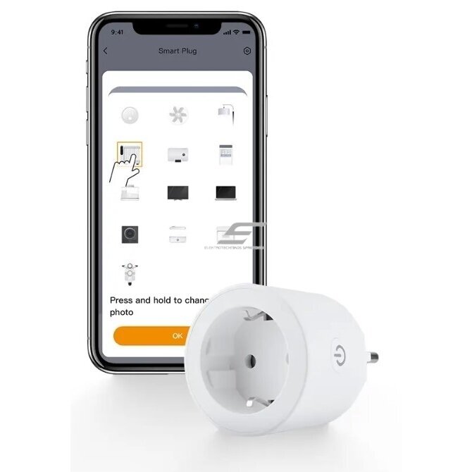 Nutikas | Juhtmevaba elektripistikupesa | 16A | 230V | Valge | Wi-Fi | IOT-CE2P-16A-MAT-EU IMOU 3 Nutikas | Juhtmevaba elektripistikupesa | 16A | 230V | Valge | Wi-Fi | IOT-CE2P-16A-MAT-EU IMOU 3