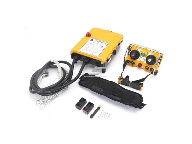 Belaidis kranų valdymo pultas | 2 joystick | 5 greičiai | imtuvas 12 V AC/DC | relės 15 A | EL-F24-60-12 2 Belaidis kranų valdymo pultas | 2 joystick | 5 greičiai | imtuvas 12 V AC/DC | relės 15 A | EL-F24-60-12 2