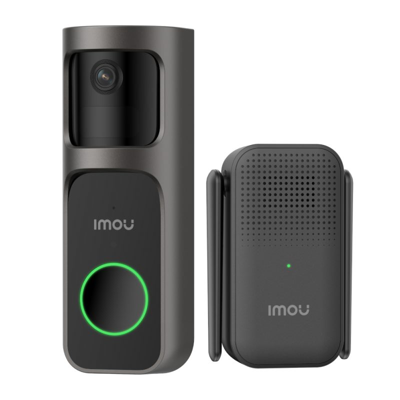 Nutikas | Juhtmevaba uksekell kaameraga 3MP | Wi-Fi | DB-2SP-3T0W/DS2S IMOU
