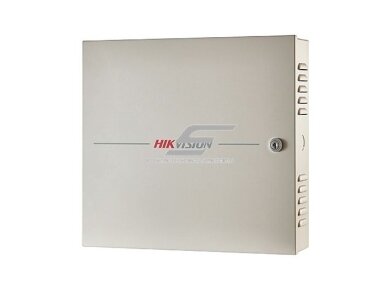 Įėjimo valdymo kontrolės sistema | vienai elektroninei spynai | 100-240VAC | 50W | 373x345x98mm | 32M | Hikvision | DS-K2601T Įėjimo valdymo kontrolės sistema | vienai elektroninei spynai | 100-240VAC | 50W | 373x345x98mm | 32M | Hikvision | DS-K2601T