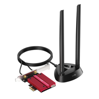 Bluetooth un Wi-Fi PCI-E bezvadu adapteris | Wi-Fi 7 | Bluetooth 5.4 | līdz 5765 Mbit/s | 2.4 GHz + 5 GHz + 6 GHz | 2×2 MU-MIMO | Noņemamas antenas Bluetooth un Wi-Fi PCI-E bezvadu adapteris | Wi-Fi 7 | Bluetooth 5.4 | līdz 5765 Mbit/s | 2.4 GHz + 5 GHz + 6 GHz | 2×2 MU-MIMO | Noņemamas antenas