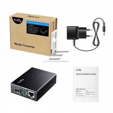 Optiskais mediju pārveidotājs | Šķiedru optiskā tīkla savienošana ar Ethernet ierīcēm | SFP → RJ45 | 1.25G | 1000 Mbps | Full-Duplex | LFP un FEF funkcijas 2 Optiskais mediju pārveidotājs | Šķiedru optiskā tīkla savienošana ar Ethernet ierīcēm | SFP → RJ45 | 1.25G | 1000 Mbps | Full-Duplex | LFP un FEF funkcijas 2