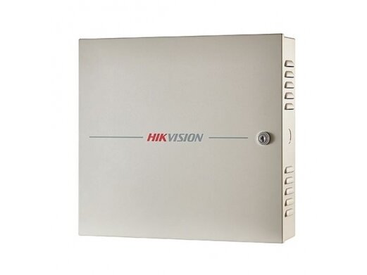 Įėjimo valdymo kontrolės sistema | keturioms elektroninėms spynoms | 100-240VAC | 100W | 373x345x98mm | 32M | Hikvision | DS-K2604T