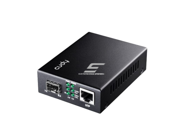 Optinis keitiklis | šviesolaidinio tinklo sujungimas su Ethernet įrenginiais | SFP → RJ45 | 1.25G | 1000 Mbps | Full-Duplex | LFP ir FEF funkcijos Optinis keitiklis | šviesolaidinio tinklo sujungimas su Ethernet įrenginiais | SFP → RJ45 | 1.25G | 1000 Mbps | Full-Duplex | LFP ir FEF funkcijos