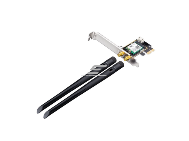 Belaidis PCI-E adapteris | Wi-Fi 6 + Bluetooth 5.2 | iki 3000 Mbps | 160 MHz | 2x2 MU-MIMO technologija | nuimamos antenos | CUDY WE3000 1 Belaidis PCI-E adapteris | Wi-Fi 6 + Bluetooth 5.2 | iki 3000 Mbps | 160 MHz | 2x2 MU-MIMO technologija | nuimamos antenos | CUDY WE3000 1