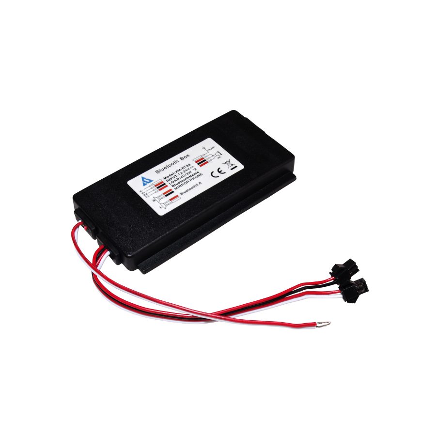 Moduł audio Bluetooth do głośników lustrzanych | 12/24VDC | 2x3W Moduł audio Bluetooth do głośników lustrzanych | 12/24VDC | 2x3W