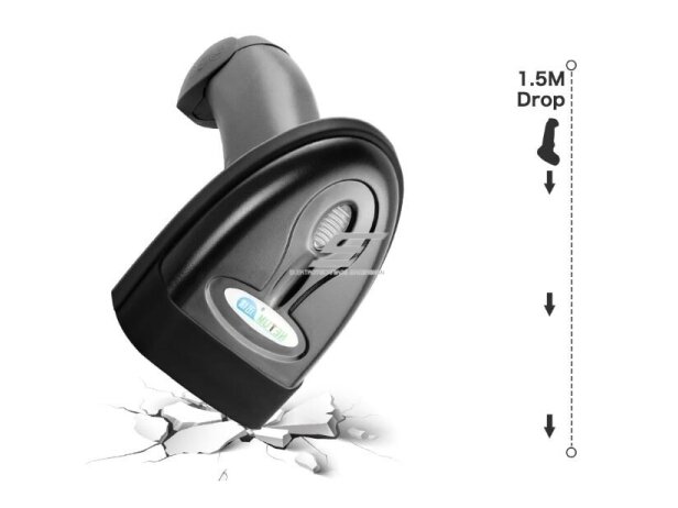 Belaidis brūkšninio kodo skaitytuvas | CMOS | 1D/2D/QR kodams | Bluetooth | Netum | NT-1228BL 1 Belaidis brūkšninio kodo skaitytuvas | CMOS | 1D/2D/QR kodams | Bluetooth | Netum | NT-1228BL 1