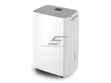 Buitinis oro sausintuvas | valytuvas | drėgmės surinkėjas su jonizatoriumi | 175W | 230V | 12l/24h | 95m³/h | 468x299x210mm | baltas