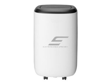 Išmanus buitinis oro sausintuvas | valytuvas | drėgmės surinkėjas su jonizatoriumi | reguliuojamos ventiliacijos grotelės | 165W | 230V | 12l/24h | 90m³/h | 484x300x256mm | baltas | Wi-Fi