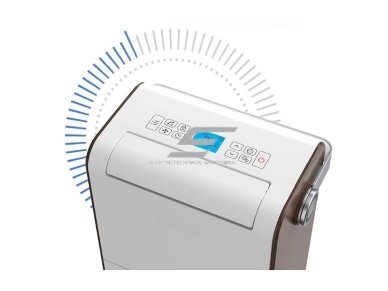 Buitinis oro sausintuvas | valytuvas | drėgmės surinkėjas su jonizatoriumi | 240W | 230V | 28l/24h | 175m³/h | 610x402x260mm | baltas 2 Buitinis oro sausintuvas | valytuvas | drėgmės surinkėjas su jonizatoriumi | 240W | 230V | 28l/24h | 175m³/h | 610x402x260mm | baltas 2