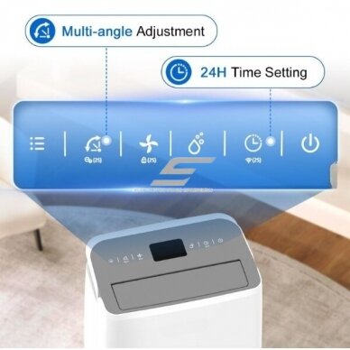 Domestic air dehumidifier | air purifier | moisture collector with ionizer | 250W | 230V | 20l/24h | 155m³/h | 519x336x237mm | white 2 Domestic air dehumidifier | air purifier | moisture collector with ionizer | 250W | 230V | 20l/24h | 155m³/h | 519x336x237mm | white 2