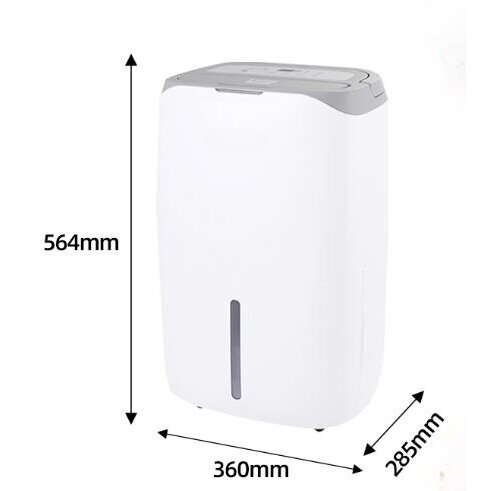 Domowy osuszacz powietrza | oczyszczacz powietrza | zbieracz wilgoci z jonizatorem | 210W | 230V | 16l/24h | 150m³/h | 564x360x285mm | biały 4 Domowy osuszacz powietrza | oczyszczacz powietrza | zbieracz wilgoci z jonizatorem | 210W | 230V | 16l/24h | 150m³/h | 564x360x285mm | biały 4