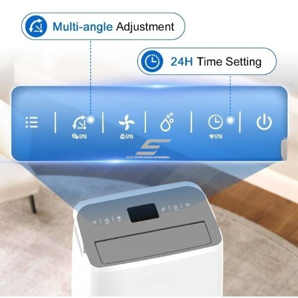Domestic air dehumidifier | air purifier | moisture collector with ionizer | 250W | 230V | 20l/24h | 155m³/h | 519x336x237mm | white 2 Domestic air dehumidifier | air purifier | moisture collector with ionizer | 250W | 230V | 20l/24h | 155m³/h | 519x336x237mm | white 2