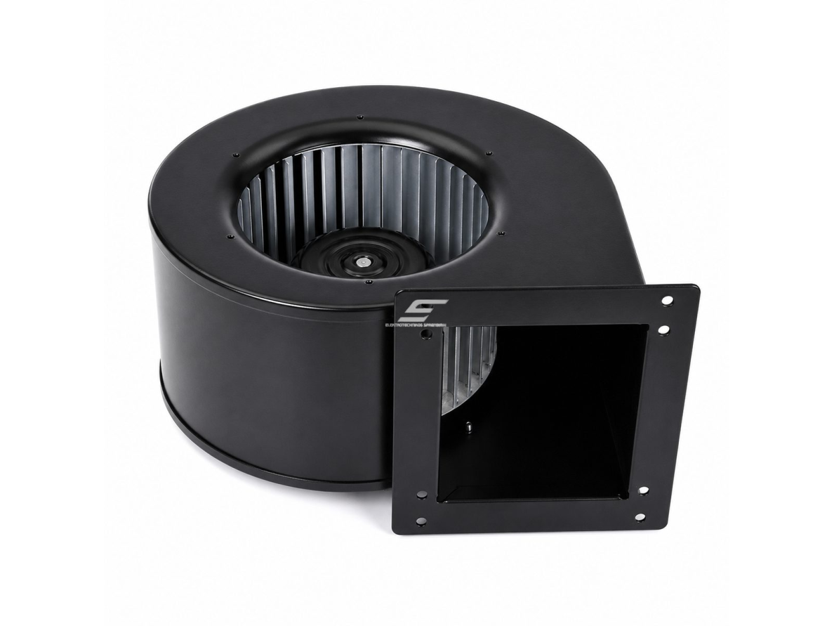 Sraiginis išcentrinis ortakinis ventiliatorius 140 mm | 48V DC | 108 W | 500 m³/h | IP55 | 0–10V / PWM valdymas | ES-DCF-72 3