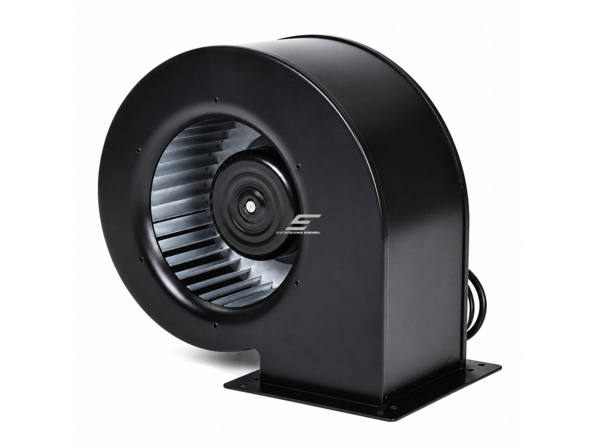 Sraiginis išcentrinis ortakinis ventiliatorius 140 mm | 24V DC | 80 W | 500 m³/h | IP55 | 0–10V / PWM valdymas | ES-DCN-72