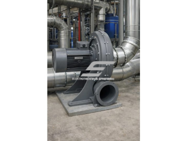Pramoninė išcentrinė turbo orpūtė | 0,75 kW | 380 V | 1080 m³/h | 1300 Pa | aliuminio korpusas | ES-YNTB 5 Pramoninė išcentrinė turbo orpūtė | 0,75 kW | 380 V | 1080 m³/h | 1300 Pa | aliuminio korpusas | ES-YNTB 5