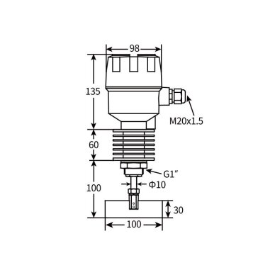 Cements | milti | beramie materiāli | rotācijas | rotējošs lāpstiņas līmeņa sensors | devējs | 230VAC | 5A/250V SPDT | augstai temperatūrai +200°C | IP65 1 Cements | milti | beramie materiāli | rotācijas | rotējošs lāpstiņas līmeņa sensors | devējs | 230VAC | 5A/250V SPDT | augstai temperatūrai +200°C | IP65 1