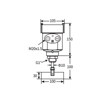Cement | flour | bulk material rotary | rotating motion level sensor | detector | 230VAC | 5A/250V SPDT | explosion-proof | IP65 1 Cement | flour | bulk material rotary | rotating motion level sensor | detector | 230VAC | 5A/250V SPDT | explosion-proof | IP65 1