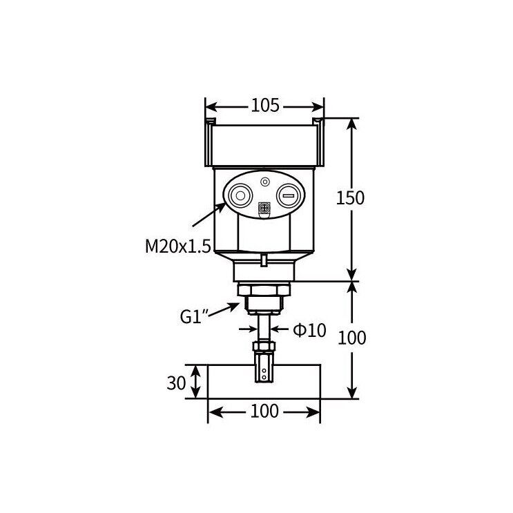 Cement | flour | bulk material rotary | rotating motion level sensor | detector | 230VAC | 5A/250V SPDT | explosion-proof | IP65 1 Cement | flour | bulk material rotary | rotating motion level sensor | detector | 230VAC | 5A/250V SPDT | explosion-proof | IP65 1