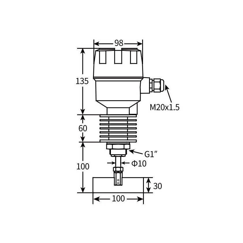 Cements | milti | beramie materiāli | rotācijas | rotējošs lāpstiņas līmeņa sensors | devējs | 230VAC | 5A/250V SPDT | augstai temperatūrai +200°C | IP65 1 Cements | milti | beramie materiāli | rotācijas | rotējošs lāpstiņas līmeņa sensors | devējs | 230VAC | 5A/250V SPDT | augstai temperatūrai +200°C | IP65 1