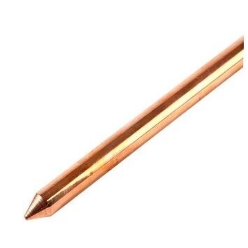 Grounding rod | copper-bonded | Ø14.2 mm | 1.5 m | ≥0.25 mm Cu | ERICO 615850 Grounding rod | copper-bonded | Ø14.2 mm | 1.5 m | ≥0.25 mm Cu | ERICO 615850