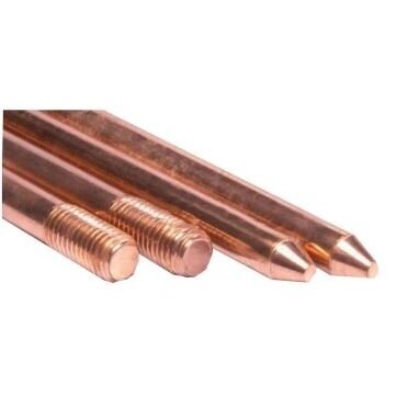 Grounding rod | copper-bonded | Ø14.2 mm | 1.5 m | ≥0.25 mm Cu | ERICO 615850 1 Grounding rod | copper-bonded | Ø14.2 mm | 1.5 m | ≥0.25 mm Cu | ERICO 615850 1