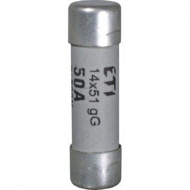 Cilinriskais fuse | keramisks | 14x51mm | 6A | 690V | 80kA | gG | CH14 | Eti