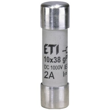 Cilinriskais fuse | keramisks | 10x38mm | 4A | 500V | 100kA | gG | CH10 | Eti