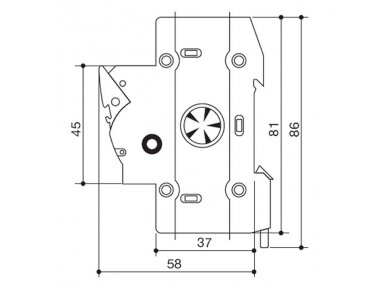 Modulinis saugiklių kirtiklių laikiklis | blokas | 1P | 32A | 690VAC | 100kA | 10x38mm | DIN | IP20 | Italweber | 2301038 1 Modulinis saugiklių kirtiklių laikiklis | blokas | 1P | 32A | 690VAC | 100kA | 10x38mm | DIN | IP20 | Italweber | 2301038 1