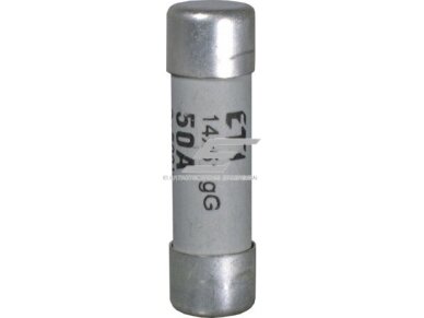 Cilindrinis saugiklis | keramikinis | 14x51mm | 4A | 690V | 80kA | gG | CH14 | Eti | 002630003 Cilindrinis saugiklis | keramikinis | 14x51mm | 4A | 690V | 80kA | gG | CH14 | Eti | 002630003