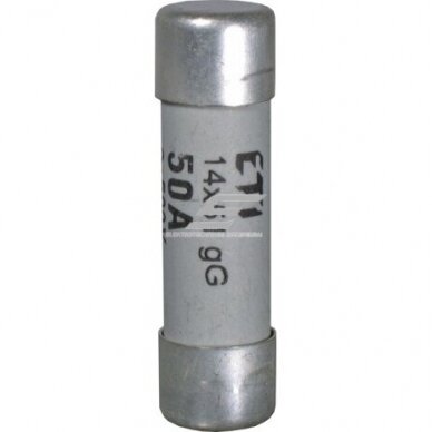 Bezpiecznik cylindryczny | ceramiczny | 14x51mm | 2A | 690V | 80kA | gG | CH14 | Eti Bezpiecznik cylindryczny | ceramiczny | 14x51mm | 2A | 690V | 80kA | gG | CH14 | Eti