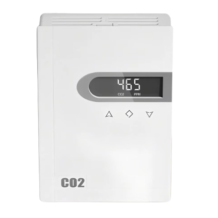CO₂ and air quality meter | sensor | RS485/4-20mA/0-10V | 0-5000ppm | white CO₂ and air quality meter | sensor | RS485/4-20mA/0-10V | 0-5000ppm | white