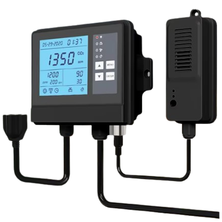 Automated CO2 Controller for Greenhouse | 0-5000PPM | 100-240VAC