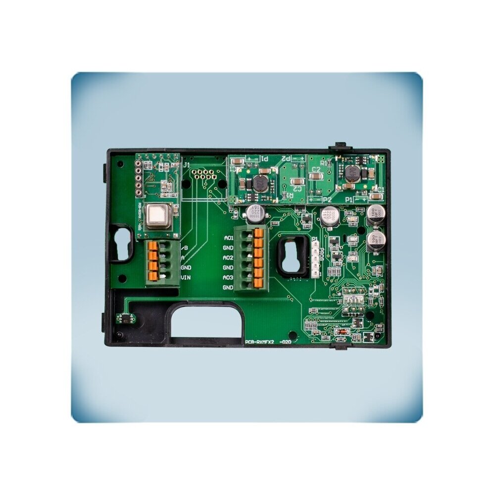 Daudzfunkcionāls CO2 telpas devējs | CO2 400-2000ppm | T 0…50°C | 0-95%rH | 3×0-10VDC/0-20mA/PWM | Modbus RTU | 24VDC | IP30 | Sentera Controls | RSMFF-3 5